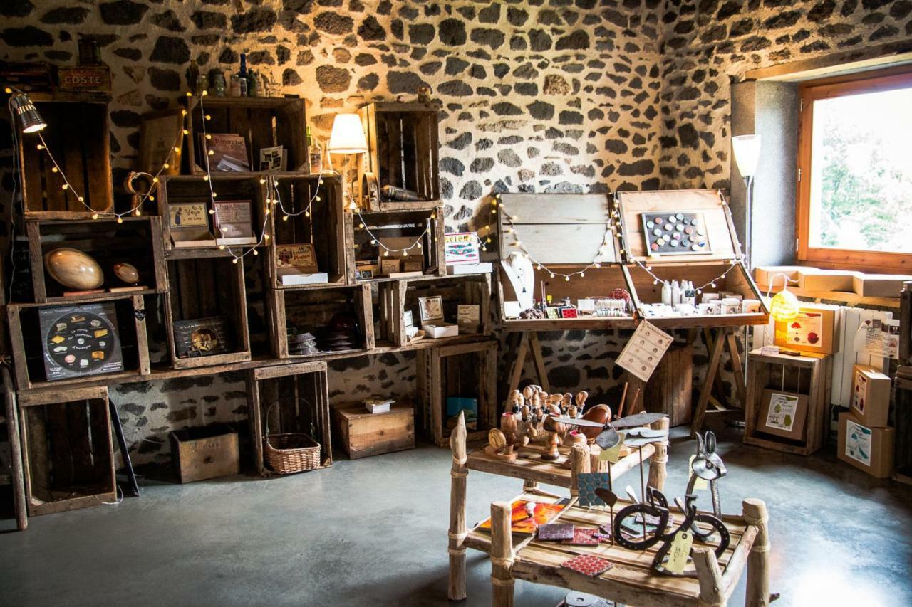 Les Volca'Lodges De Tournebise Saint-Pierre-le-Chastel ภายนอก รูปภาพ